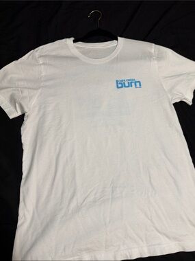 Cape Coral Burn White Crewneck Tee